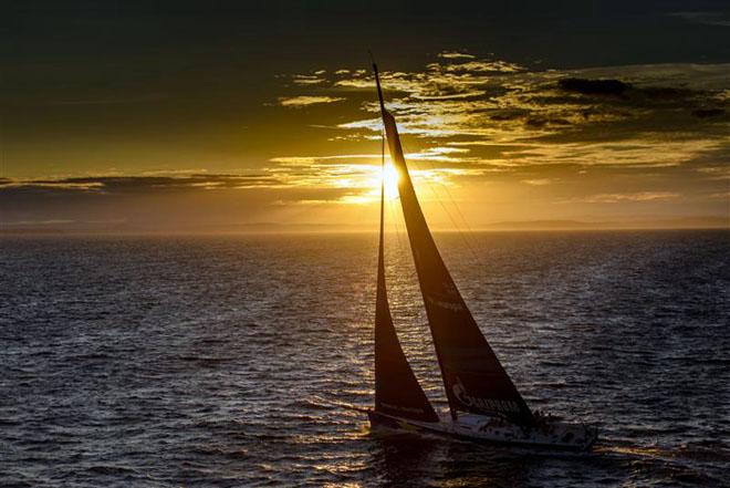 Sunset sailing for ESIMIT EUROPA 2 (SLO) ©  Rolex/ Kurt Arrigo http://www.regattanews.com